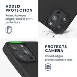 Laptop, Telefoane si Tablete - Telefoane mobile si accesorii - Accesorii Telefoane - Huse telefoane - Husa pentru iPhone 13 Pro Max, Silicon, Negru, 55975.47 - Infinity.ro