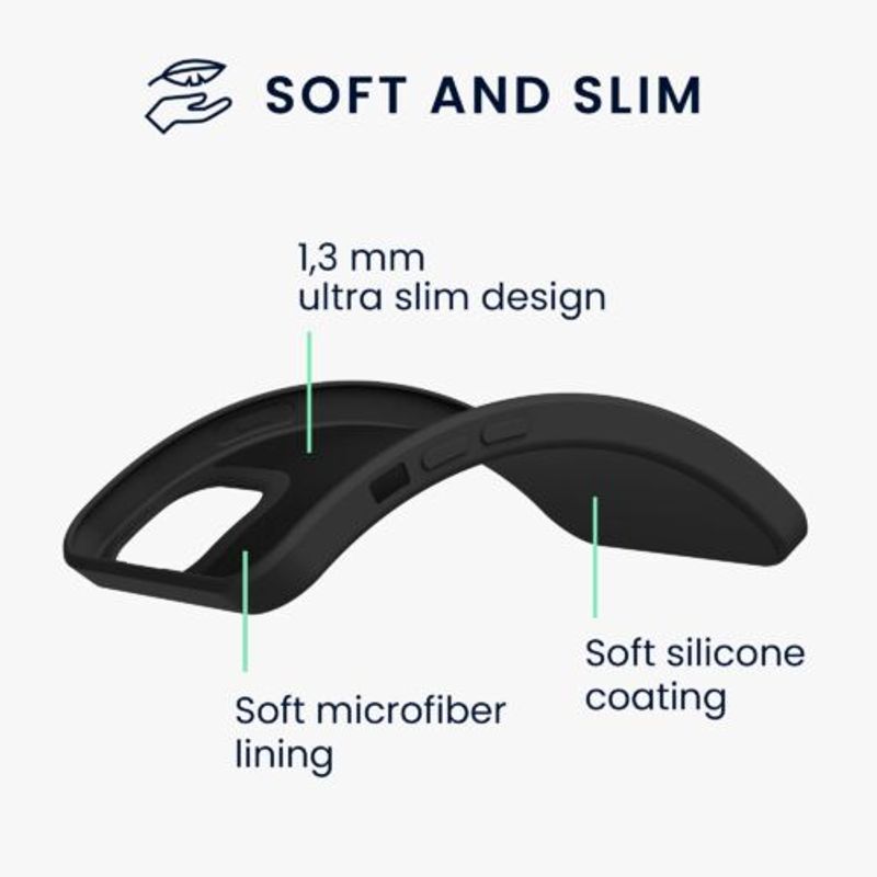 Laptop, Telefoane si Tablete - Telefoane mobile si accesorii - Accesorii Telefoane - Huse telefoane - Husa pentru iPhone 13 Pro Max, Silicon, Negru, 55975.47 - Infinity.ro