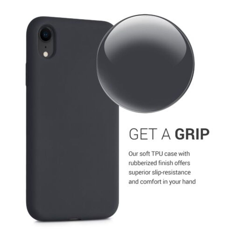 Laptop, Telefoane si Tablete - Telefoane mobile si accesorii - Accesorii Telefoane - Huse telefoane - Husa pentru Apple iPhone XR, Silicon, Negru, 49983.47 - Infinity.ro