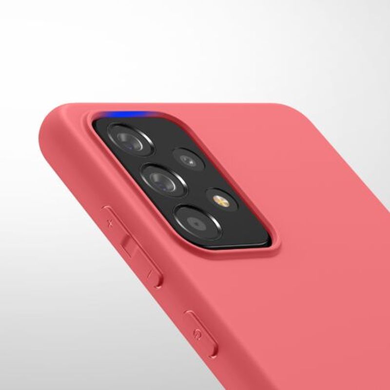 Laptop, Telefoane si Tablete - Telefoane mobile si accesorii - Accesorii Telefoane - Huse telefoane - Husa pentru Samsung Galaxy A52/Galaxy A52 5G/Galaxy A52s 5G, Silicon, Roz, 54346.219 - Infinity.ro