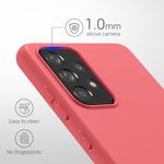 Laptop, Telefoane si Tablete - Telefoane mobile si accesorii - Accesorii Telefoane - Huse telefoane - Husa pentru Samsung Galaxy A52/Galaxy A52 5G/Galaxy A52s 5G, Silicon, Roz, 54346.219 - Infinity.ro