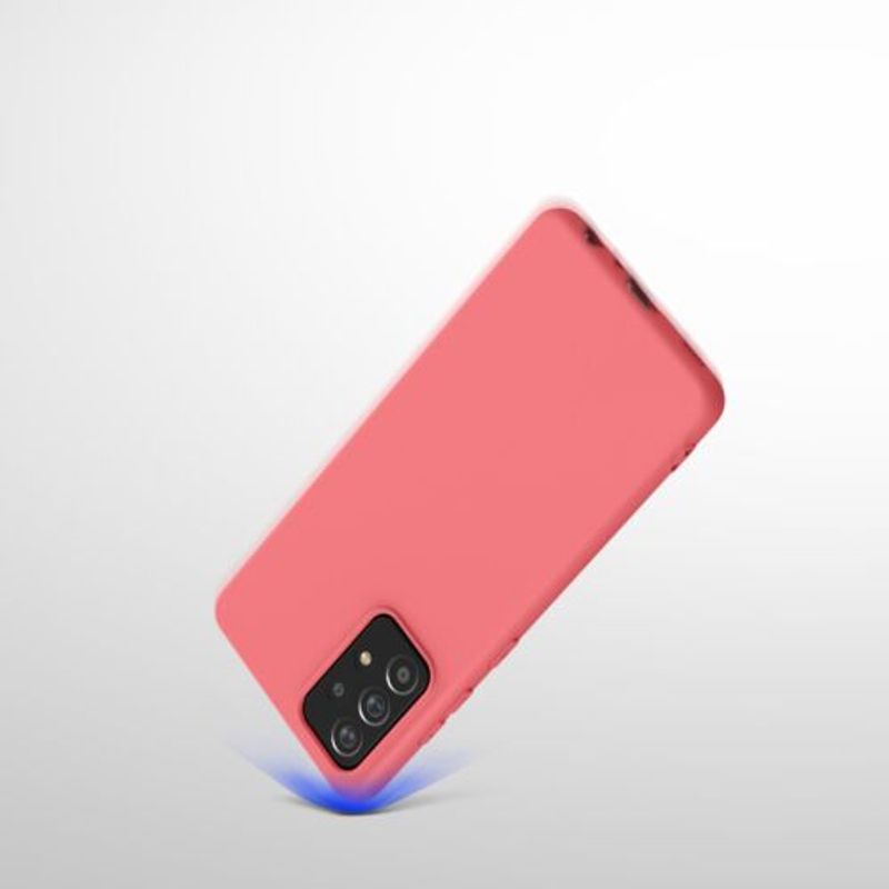 Laptop, Telefoane si Tablete - Telefoane mobile si accesorii - Accesorii Telefoane - Huse telefoane - Husa pentru Samsung Galaxy A52/Galaxy A52 5G/Galaxy A52s 5G, Silicon, Roz, 54346.219 - Infinity.ro