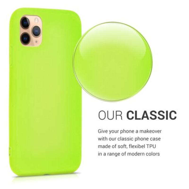 Laptop, Telefoane si Tablete - Telefoane mobile si accesorii - Accesorii Telefoane - Huse telefoane - Husa pentru Apple iPhone 11 Pro, Silicon, Galben, 49781.75 - Infinity.ro