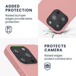 Laptop, Telefoane si Tablete - Telefoane mobile si accesorii - Accesorii Telefoane - Huse telefoane - Husa pentru iPhone 13 Pro, Silicon, Roz, 55958.193 - Infinity.ro