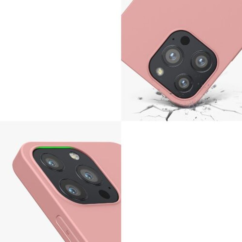 Laptop, Telefoane si Tablete - Telefoane mobile si accesorii - Accesorii Telefoane - Huse telefoane - Husa pentru iPhone 13 Pro, Silicon, Roz, 55958.193 - Infinity.ro