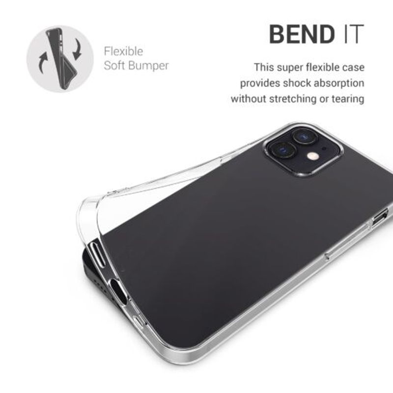 Laptop, Telefoane si Tablete - Telefoane mobile si accesorii - Accesorii Telefoane - Huse telefoane - Husa pentru Apple iPhone 12 Mini, Silicon, Transparent, 54408.03 - Infinity.ro