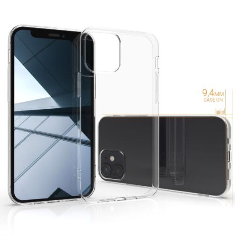 Laptop, Telefoane si Tablete - Telefoane mobile si accesorii - Accesorii Telefoane - Huse telefoane - Husa pentru Apple iPhone 12 Mini, Silicon, Transparent, 54408.03 - Infinity.ro