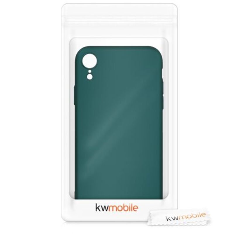 Laptop, Telefoane si Tablete - Telefoane mobile si accesorii - Accesorii Telefoane - Huse telefoane - Husa pentru Apple iPhone XR, Silicon, Verde, 46549.14 - Infinity.ro
