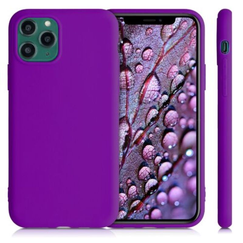 Laptop, Telefoane si Tablete - Telefoane mobile si accesorii - Accesorii Telefoane - Huse telefoane - Husa pentru Apple iPhone 11 Pro, Silicon, Violet, 49781.82 - Infinity.ro