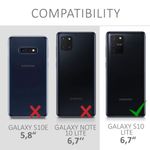 Laptop, Telefoane si Tablete - Telefoane mobile si accesorii - Accesorii Telefoane - Huse telefoane - Husa pentru Samsung Galaxy S10 Lite, Silicon, Rosu, 51411.36 - Infinity.ro