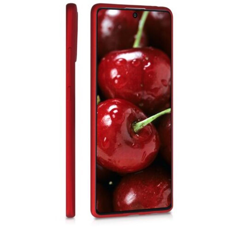 Laptop, Telefoane si Tablete - Telefoane mobile si accesorii - Accesorii Telefoane - Huse telefoane - Husa pentru Samsung Galaxy S10 Lite, Silicon, Rosu, 51411.36 - Infinity.ro