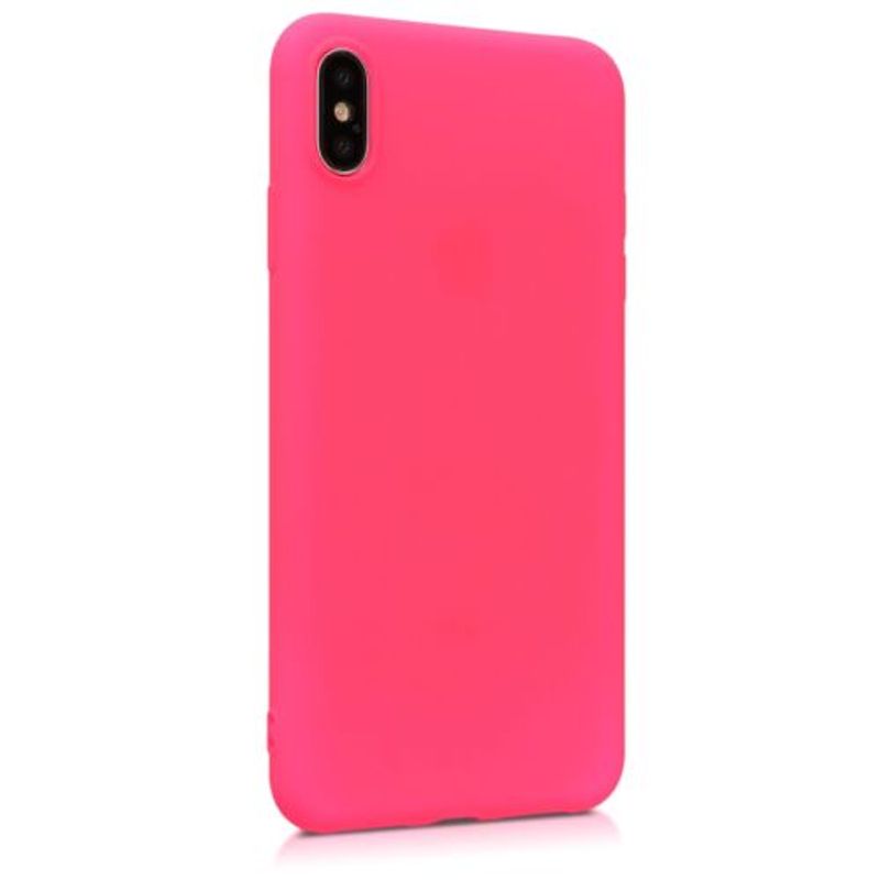 Laptop, Telefoane si Tablete - Telefoane mobile si accesorii - Accesorii Telefoane - Huse telefoane - Husa pentru Apple iPhone XS Max, Silicon, Roz, 45917.77 - Infinity.ro