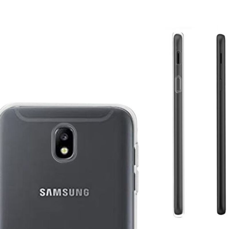 Laptop, Telefoane si Tablete - Telefoane mobile si accesorii - Accesorii Telefoane - Huse telefoane - Husa pentru Samsung Galaxy J7 (2017), Silicon, Transparent, 41231.03 - Infinity.ro