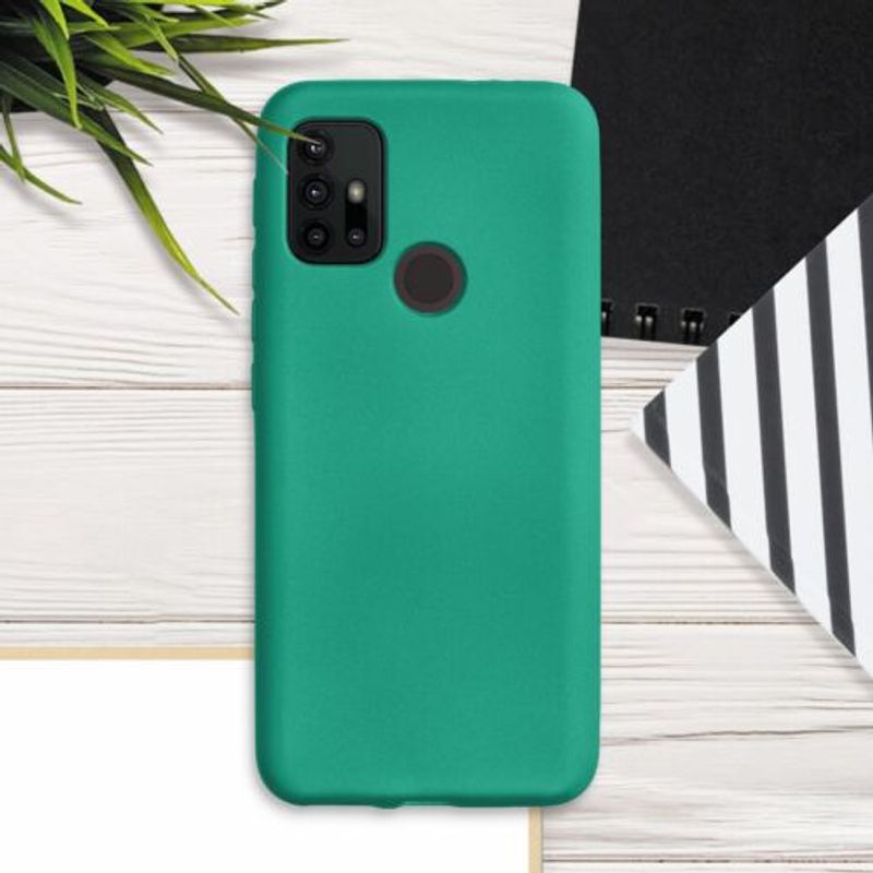 Laptop, Telefoane si Tablete - Telefoane mobile si accesorii - Accesorii Telefoane - Huse telefoane - Husa pentru Motorola Moto G30/Moto G20/Moto G10, Silicon, Verde, 56073.128 - Infinity.ro