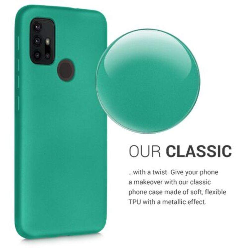 Laptop, Telefoane si Tablete - Telefoane mobile si accesorii - Accesorii Telefoane - Huse telefoane - Husa pentru Motorola Moto G30/Moto G20/Moto G10, Silicon, Verde, 56073.128 - Infinity.ro