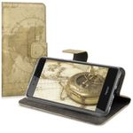 Laptop, Telefoane si Tablete - Telefoane mobile si accesorii - Accesorii Telefoane - Huse telefoane - Husa pentru Huawei Honor 6C, Piele ecologica, Maro, 43528.01 - Infinity.ro