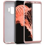 Laptop, Telefoane si Tablete - Telefoane mobile si accesorii - Accesorii Telefoane - Huse telefoane - Husa pentru Samsung Galaxy S9, Silicon, Rose Gold, 44197.31 - Infinity.ro