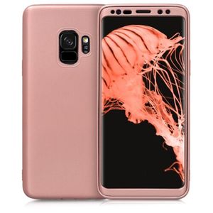 Husa pentru Samsung Galaxy S9, Silicon, Rose Gold, 44197.31