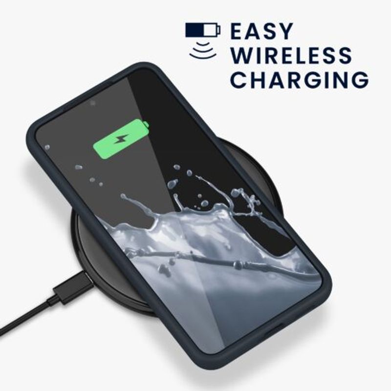 Laptop, Telefoane si Tablete - Telefoane mobile si accesorii - Accesorii Telefoane - Huse telefoane - Husa Kwmobile pentru Samsung Galaxy S22 Plus, Silicon, Gri, 56761.186 - Infinity.ro