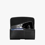 Laptop, Telefoane si Tablete - Telefoane mobile si accesorii - Accesorii Telefoane - Huse telefoane - Husa Universala pentru telefon XL, 6,8 inch, Piele ecologica, Negru, 55358.4.01, Kwmobile - Infinity.ro