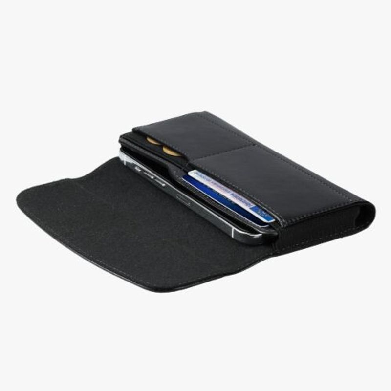 Laptop, Telefoane si Tablete - Telefoane mobile si accesorii - Accesorii Telefoane - Huse telefoane - Husa Universala pentru telefon XL, 6,8 inch, Piele ecologica, Negru, 55358.4.01, Kwmobile - Infinity.ro