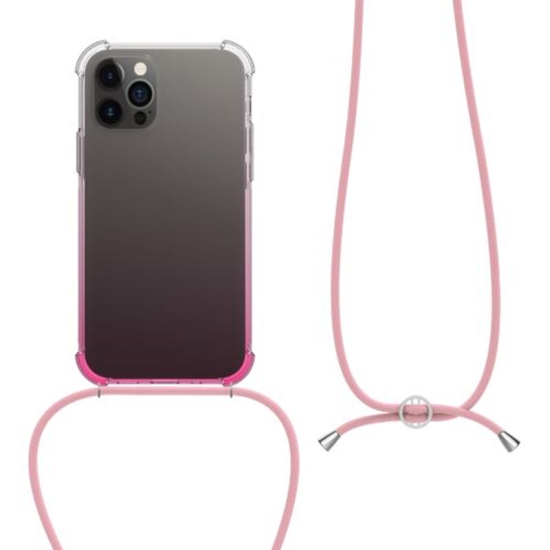 Laptop, Telefoane si Tablete - Telefoane mobile si accesorii - Accesorii Telefoane - Huse telefoane - Husa pentru Apple iPhone 12/iPhone 12 Pro, Silicon, Roz, 54084.05, Kwmobile - Infinity.ro