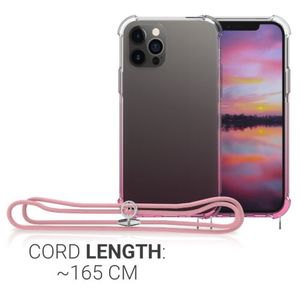 Husa pentru Apple iPhone 12/iPhone 12 Pro, Silicon, Roz, 54084.05, Kwmobile