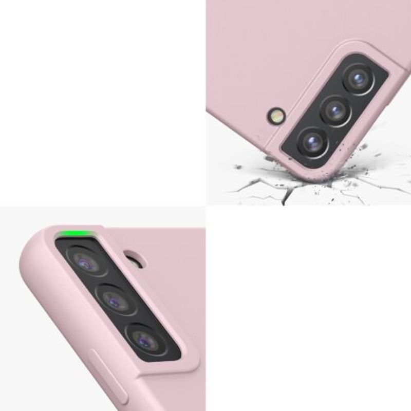 Laptop, Telefoane si Tablete - Telefoane mobile si accesorii - Accesorii Telefoane - Huse telefoane - Husa pentru Samsung Galaxy S22 Plus, Silicon, Roz, 56761.52, Kwmobile - Infinity.ro