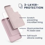 Laptop, Telefoane si Tablete - Telefoane mobile si accesorii - Accesorii Telefoane - Huse telefoane - Husa pentru Samsung Galaxy S22 Plus, Silicon, Roz, 56761.52, Kwmobile - Infinity.ro