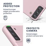 Laptop, Telefoane si Tablete - Telefoane mobile si accesorii - Accesorii Telefoane - Huse telefoane - Husa pentru Samsung Galaxy S22 Plus, Silicon, Roz, 56761.52, Kwmobile - Infinity.ro