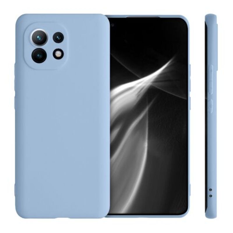 Laptop, Telefoane si Tablete - Telefoane mobile si accesorii - Accesorii Telefoane - Huse telefoane - Husa pentru Xiaomi Mi 11, Silicon, Albastru, 54188.58 - Infinity.ro