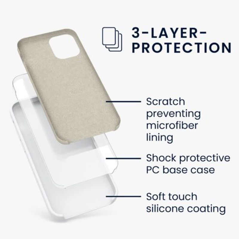 Laptop, Telefoane si Tablete - Telefoane mobile si accesorii - Accesorii Telefoane - Huse telefoane - Husa pentru Apple iPhone 12 Mini, Silicon, Alb, 52640.02 - Infinity.ro