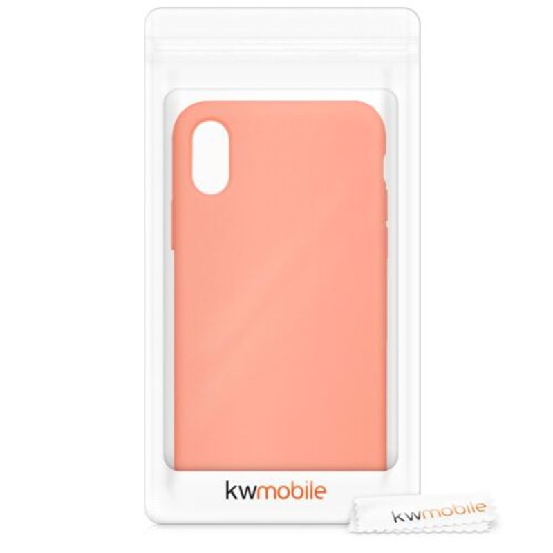 Laptop, Telefoane si Tablete - Telefoane mobile si accesorii - Accesorii Telefoane - Huse telefoane - Husa pentru Apple iPhone X/iPhone XS, Silicon, Rose Gold, 42495.76 - Infinity.ro