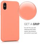 Laptop, Telefoane si Tablete - Telefoane mobile si accesorii - Accesorii Telefoane - Huse telefoane - Husa pentru Apple iPhone X/iPhone XS, Silicon, Rose Gold, 42495.76 - Infinity.ro