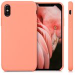 Laptop, Telefoane si Tablete - Telefoane mobile si accesorii - Accesorii Telefoane - Huse telefoane - Husa pentru Apple iPhone X/iPhone XS, Silicon, Rose Gold, 42495.76 - Infinity.ro
