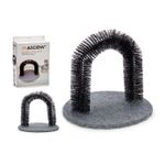 Petshop - Accesorii petshop - Jucarii animale - Ansambluri de joaca - Zgarietor rotund gri pentru pisici, 37 x 29 x 34 cm, negru - Infinity.ro