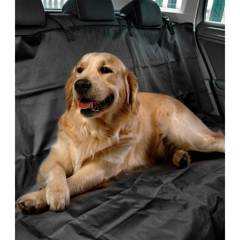 Petshop - Accesorii petshop - Culcusuri si custi - Genti si articole transport - Husa pentru protectie bancheta auto, pentru transport animale de companie, negru - Infinity.ro