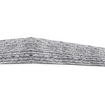 Casa si Gradina - Sanitare - Cazi si cabine de dus - Paravane si usi - Paravan protectie balcon/gard, model piatra, 5 m, gri - Infinity.ro