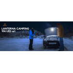 Sport si Outdoor - Camping - Articole solare camping - Lampi si lanterne camping - Lanterna LED Glocusent pentru Camping, 1200LM, 3 Moduri de Lumina, Mod SOS, Rezistenta la Apa, Drumetii, Pescuit, Verde - Infinity.ro