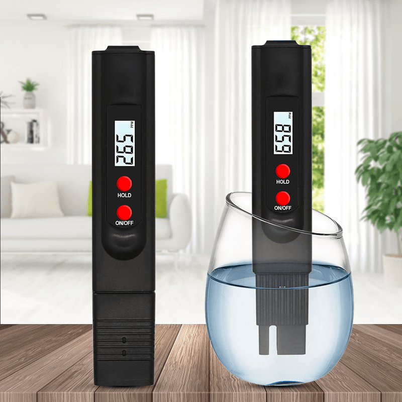 Casa si Gradina - Electrice - Accesorii electrice - Aparate de masura si control - Tester Calitate Apa TDS-7, Inalta Precizie, Masoara Puritatea Apei Potabile, de la Robinet, Piscine, Spa, Acvarii, Negru - Infinity.ro