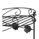 Casa si Gradina - Gradinarit si plante - Plante si ghivece - Ghivece si suporturi - Suport ghivece plante, metal, negru, negru - Infinity.ro