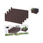 Casa si Gradina - Gradinarit si plante - Agricultura - Utilaje agricole - Rasadnita de gradina din plastic, patrata, 45 x 45 x 18 cm, maro - Infinity.ro