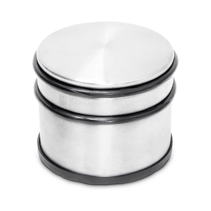 Casa si Gradina - Constructii - Usi interior, exterior si garaj - Accesorii usi - Opritor usa xl, otel, antiderapant, 7.5 cm, argintiu - Infinity.ro