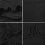 Casa si Gradina - Textile si covoare - Huse pentru mobilier - Husa scaun bucatarie, dimensiune universala, negru - Infinity.ro