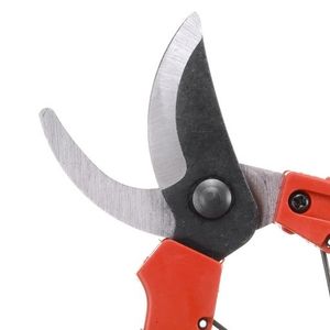 Foarfeca de gradina, 18.5 cm, sistem blocare, rosu/negru