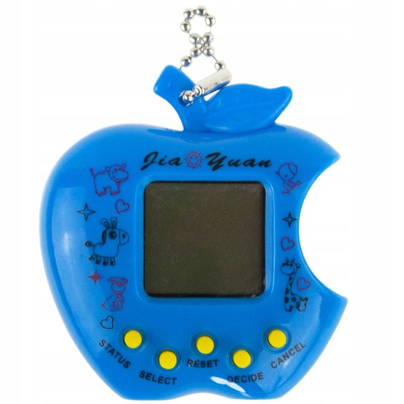Jucarii, Copii si Bebe - Jucarii si jocuri - Jucarii & jocuri educative - Jucarii interactive - Joc electronic interactiv Tamagotchi, 49 jocuri, in forma de mar, 6 ani+, albastru - Infinity.ro