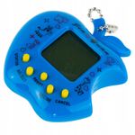 Jucarii, Copii si Bebe - Jucarii si jocuri - Jucarii & jocuri educative - Jucarii interactive - Joc electronic interactiv Tamagotchi, 49 jocuri, in forma de mar, 6 ani+, albastru - Infinity.ro