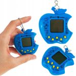 Jucarii, Copii si Bebe - Jucarii si jocuri - Jucarii & jocuri educative - Jucarii interactive - Joc electronic interactiv Tamagotchi, 49 jocuri, in forma de mar, 6 ani+, albastru - Infinity.ro