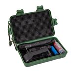 Casa si Gradina - Corpuri si surse de iluminat - Iluminat exterior - Lanterne - Set 2 lanterne cu LED, multifunctionale, acumulatori reincarcabili si incarcator, cutie depozitare - Infinity.ro