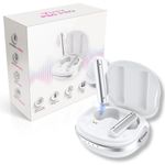 TV, Audio-Video si Foto - Portabile audio - Casti audio - Casti wireless VIXEV, bluetooth 5.2,  fara fir, 4 microfoane dual, apel HD, ANC, touch control, alb, pairing automat - Infinity.ro